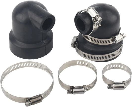 2Pcs Heat Exchanger End Cap for Volvo Penta MD2010/MD2020/MD2030 Motors