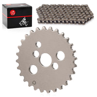 Cam Sprocket 28T & Chain 25H-88L for Honda XR80R/CRF80F