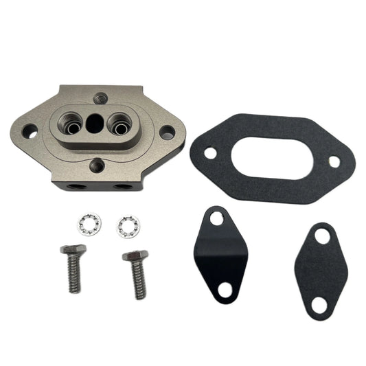 Trim Cylinder Connector Hydraulic Line Manifold for MerCruiser Alpha/Bravo