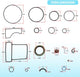 Upper Seal Kit for Mercruiser Bravo I/II/III/X/XR/XZ (26-16709A2)