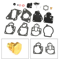 Carburetor Rebuild Kit for Mercury Mariner 6-25HP Models 6/8/9.9/10/15/20/25