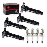 4Pcs Ignition Coils for Yamaha 6B6/6D3 2000-2023