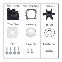 Yamaha Outboard Water Pump Impeller Repair Kit for 61A Series Models