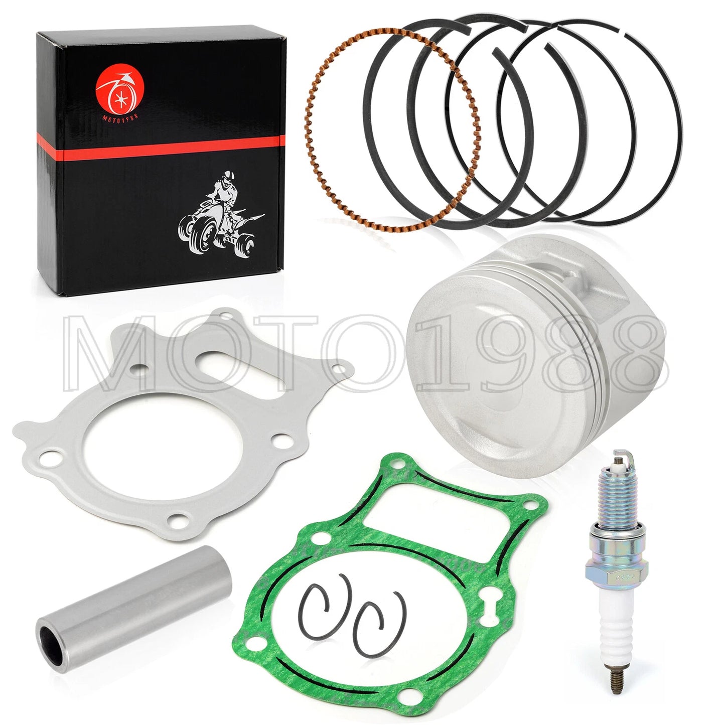 Top End Piston Ring Gasket Oversize 1mm for Honda Recon/Sportrax 250 (2002-23)