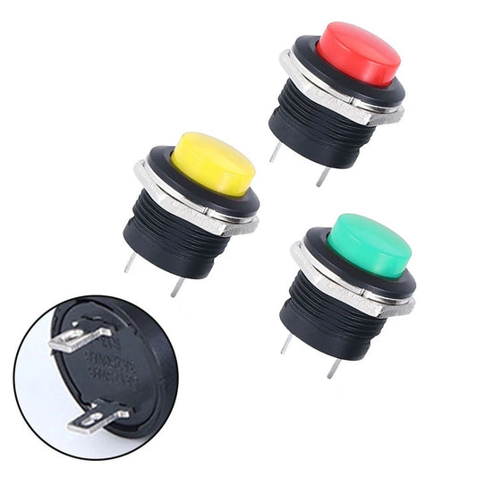 12V 16mm Metal Push Button Starter Switch for Car/Boat/Track