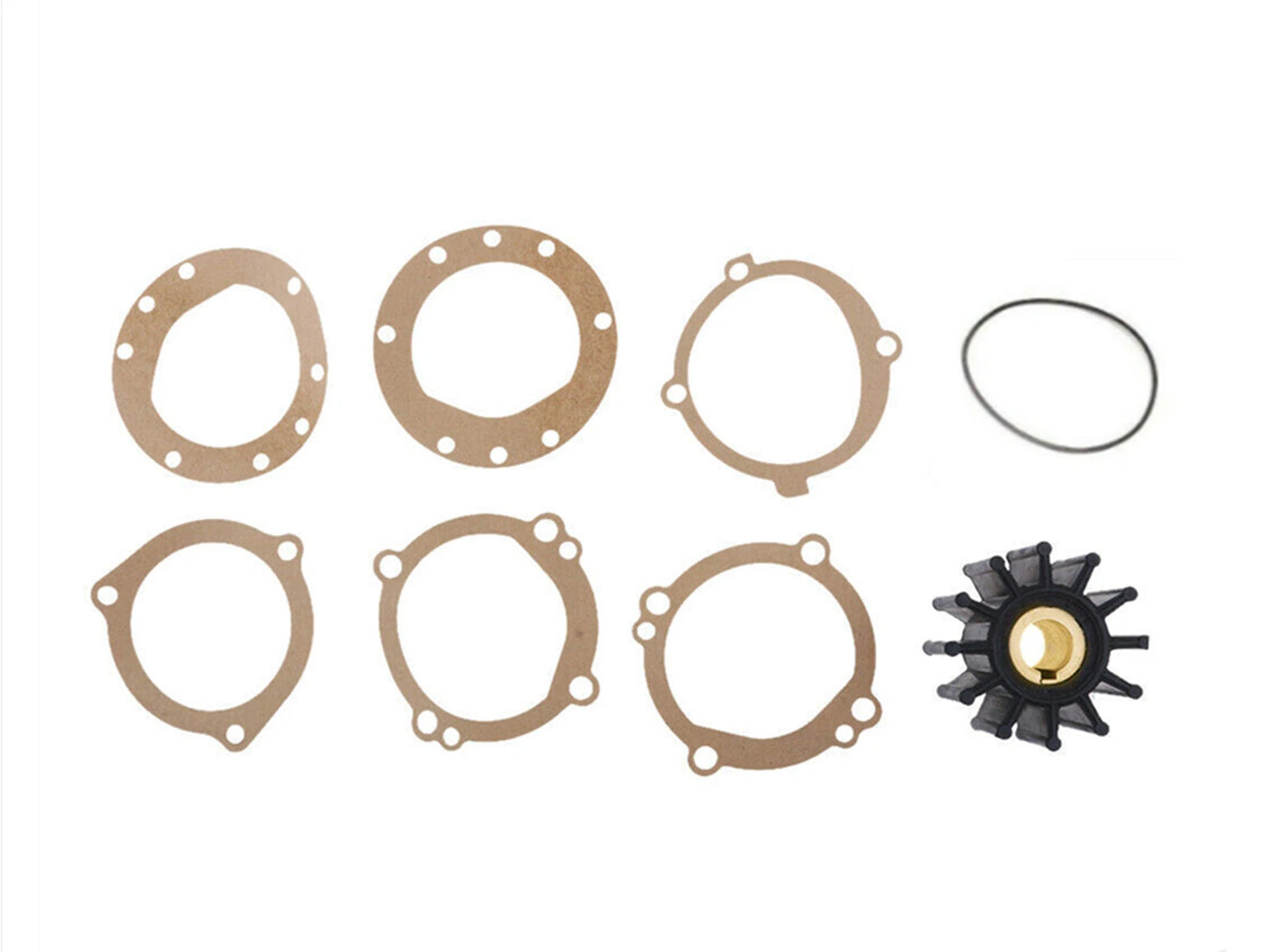 Water Pump Impeller Kit for Volvo Penta/Sherwood/Jabsco/Cummins