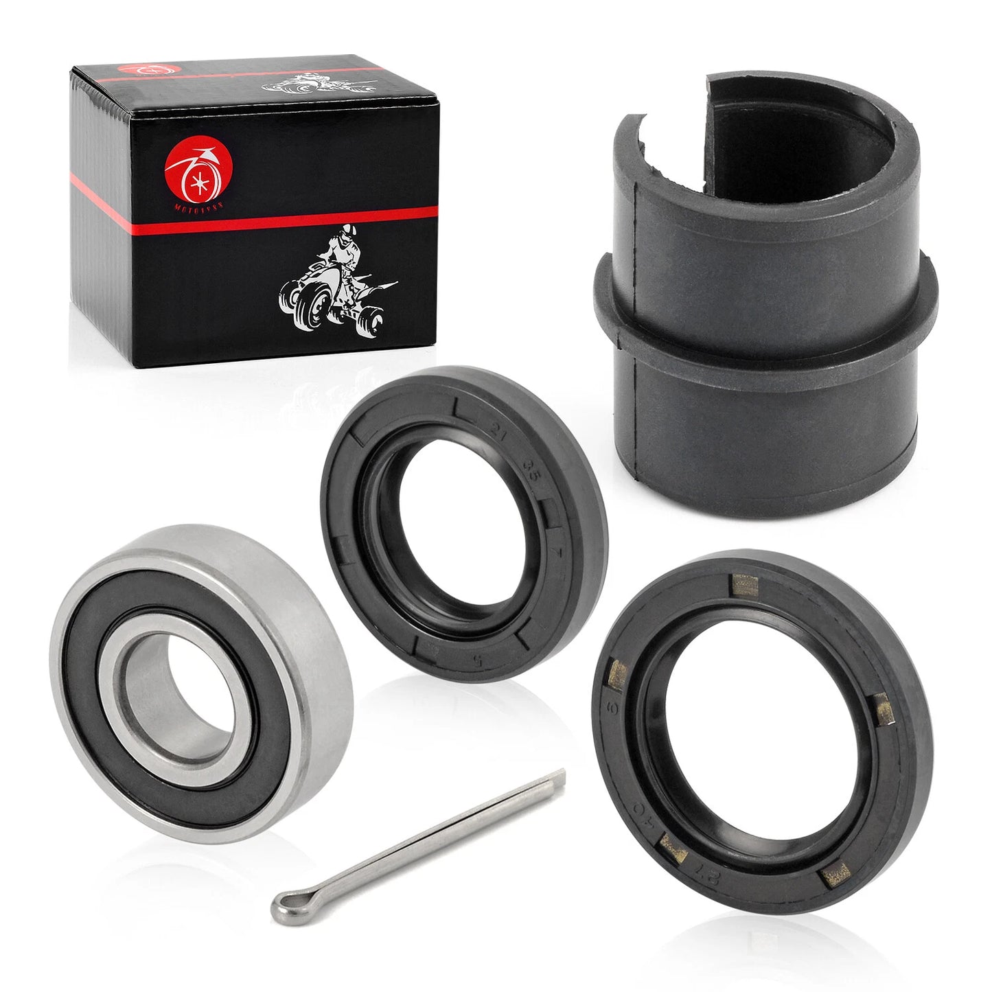 Lower Steering Stem Bushing Seal for Honda FourTrax TRX250R 1986-1987