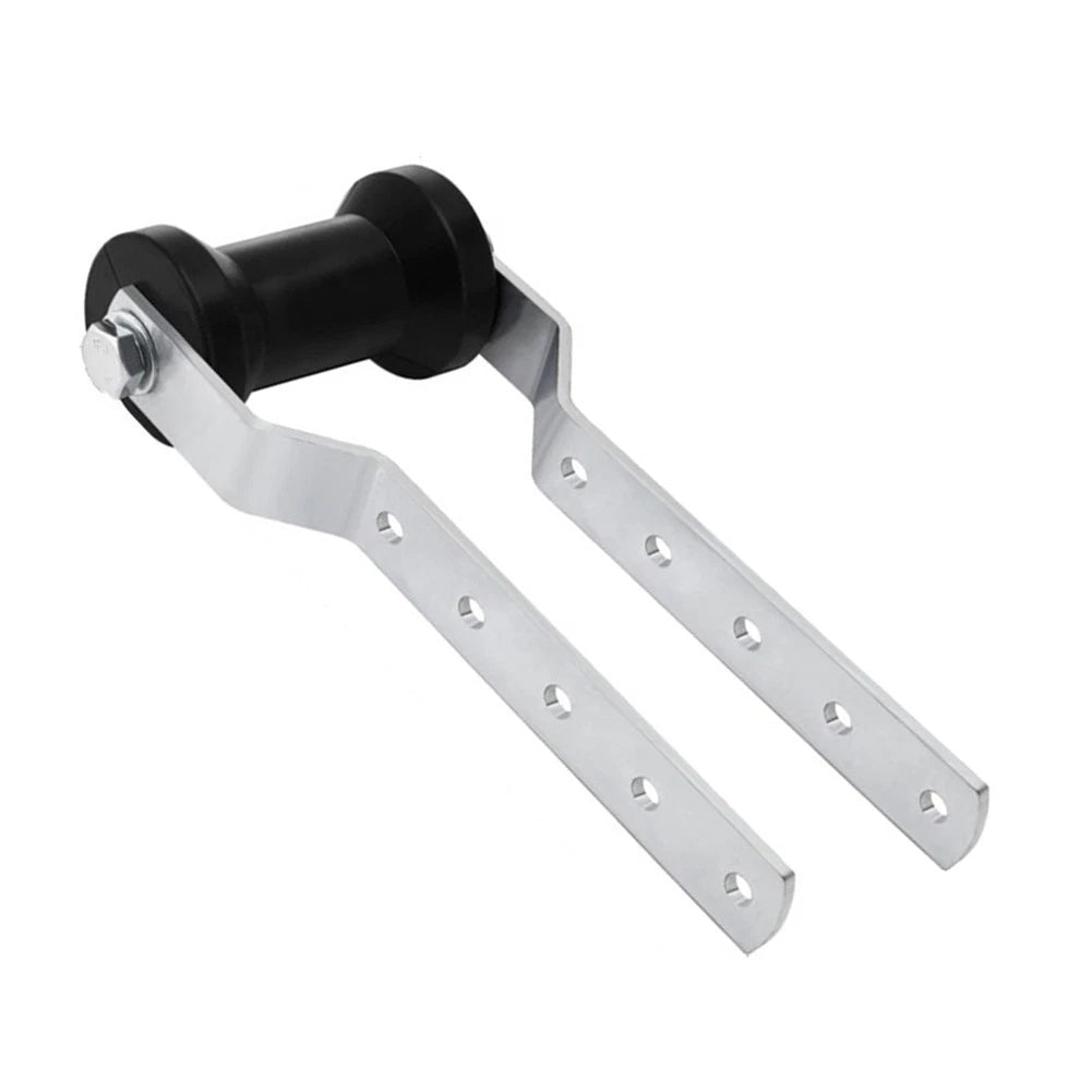 5 Inch Rubber Keel Roller Assembly for Boat Trailers, 3 Inch Wide Tongue