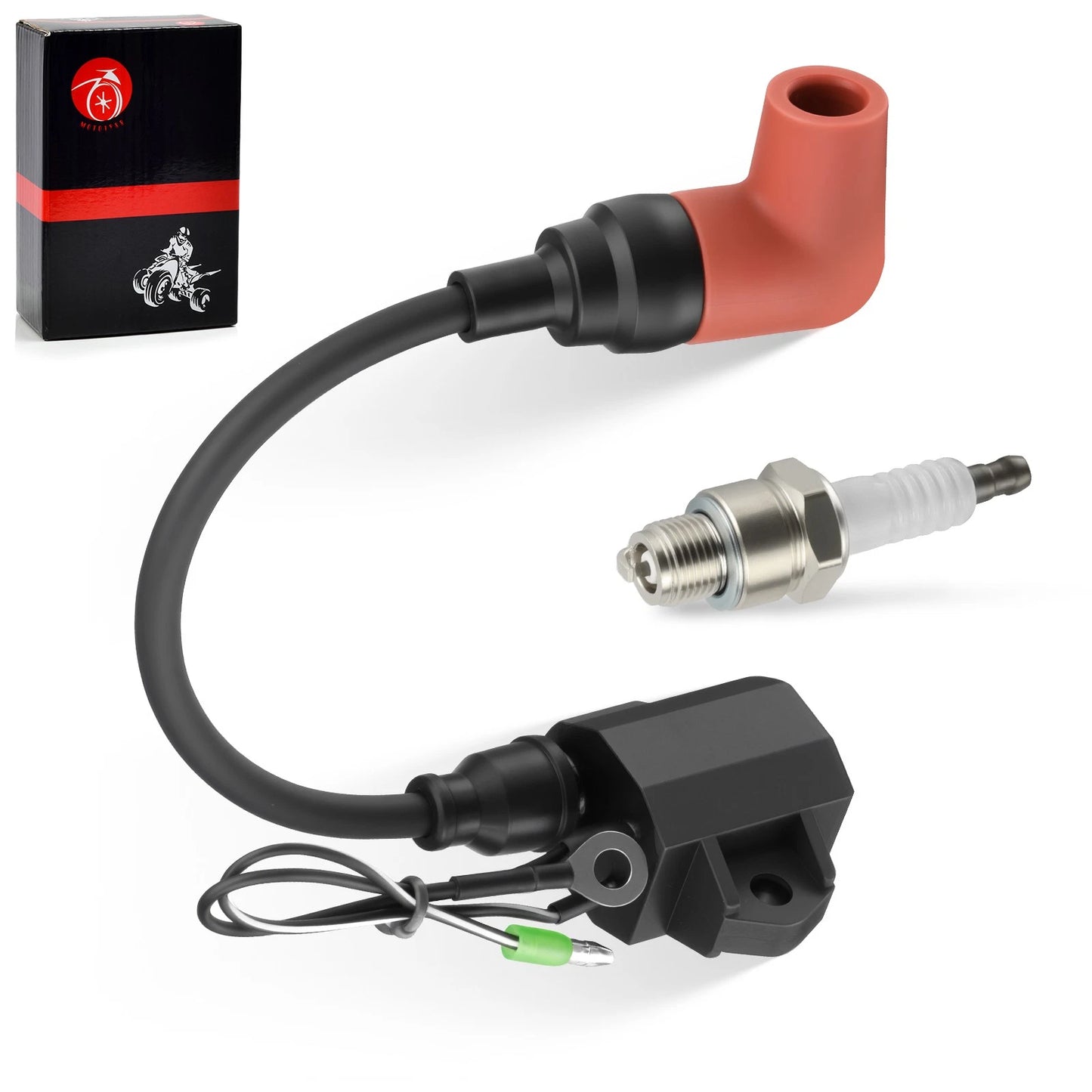 Ignition Coil for Yamaha 2-Stroke 55HP-90HP Outboards 1992-2009