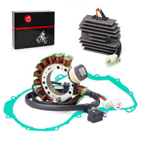 Magneto Stator, Voltage Rectifier, Gasket for Yamaha YFM350 Wolverine 1997-01