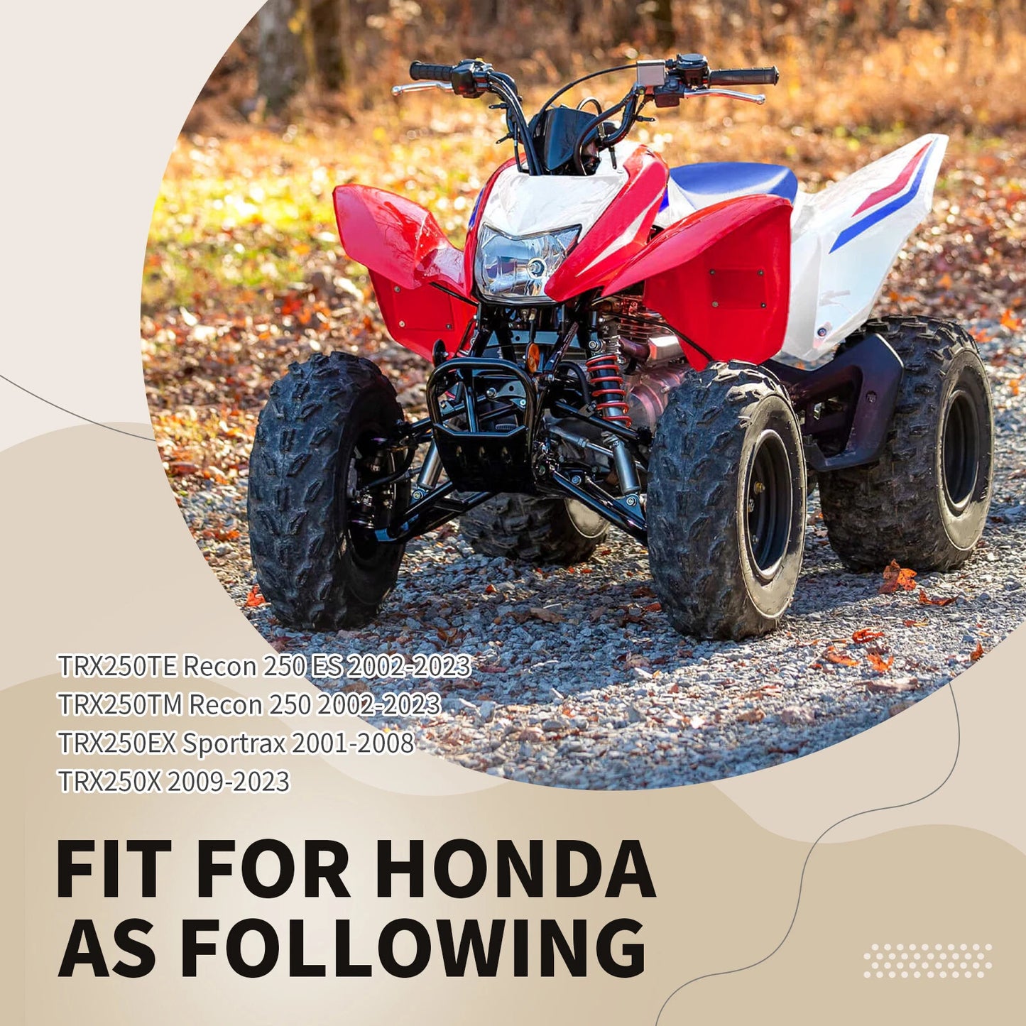 Intake & Exhaust Valve Seal Spring for Honda Sportrax TRX250X/EX/TE/TM