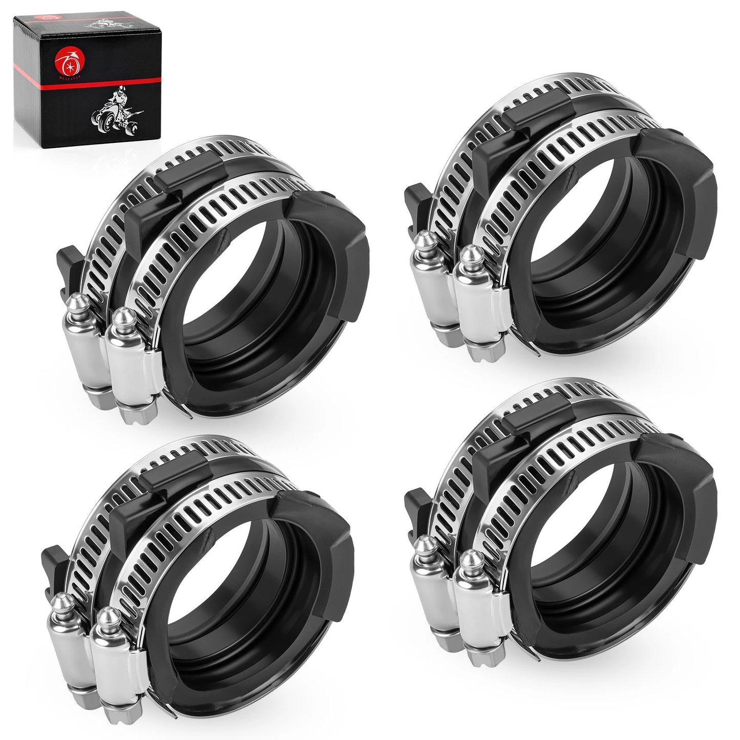 Carburetor Intake Manifold Boots 4pcs for Honda ST1100 (1991-2003)