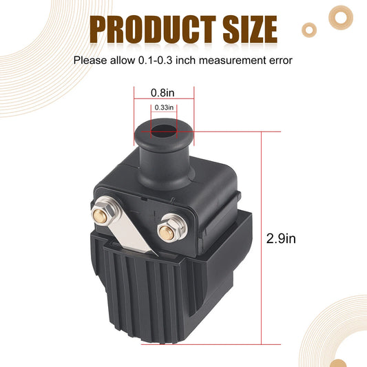 Ignition Coils for Mercury/Mariner 6-50HP (6/8/9.9/10/15/18/20/25/30/35/40/45)