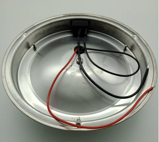 12V LED Dome Light Stainless Steel for Caravan/Boat 140mm Diameter
