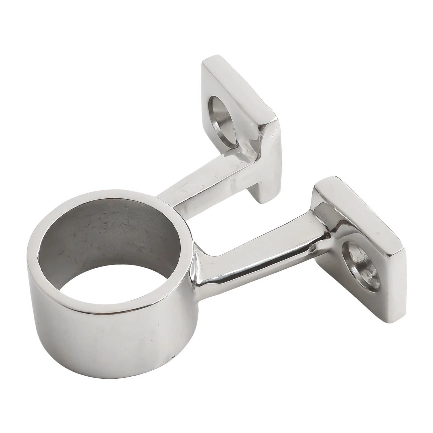 Stylish Boat Frame Rail Mount in Polished Stainless Steel for All Models