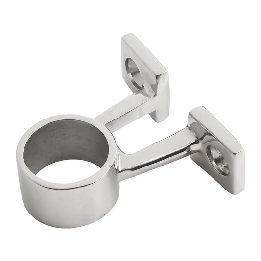 Stylish Boat Frame Rail Mount in Polished Stainless Steel for All Models