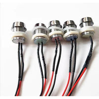 12V LED Indicator Light 10mm Metal Panel Mount for Truck/Boat