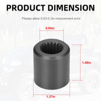 Electric Motor Coupler for E-Z-GO Golf Cart 1988-1996, 19 Spline