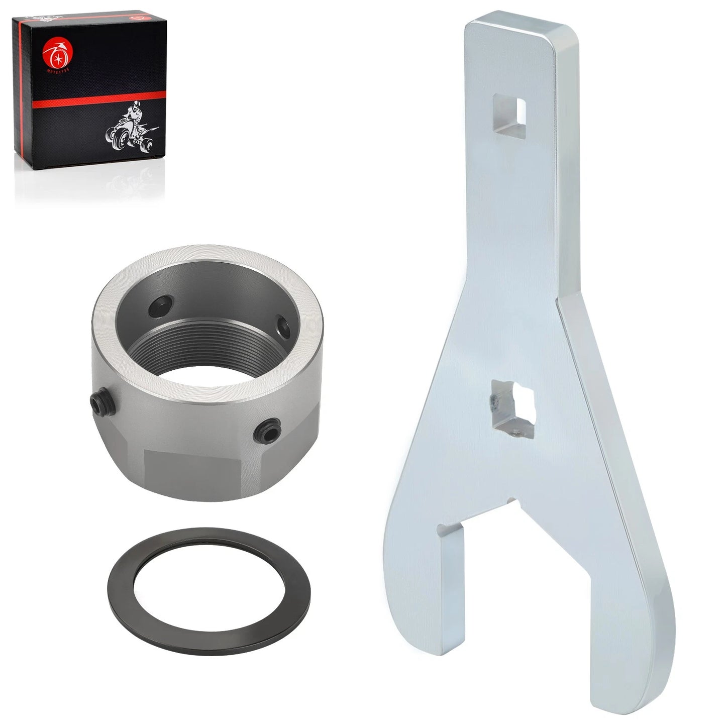 Rear Axle Lock Nut & Wrench Tool 46mm for Yamaha YFZ450R 2009-2024