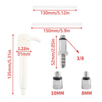 Boat Motor Flusher & Lower Gear Oil Pump Kit for OMC/Mercury/BRP Outboards