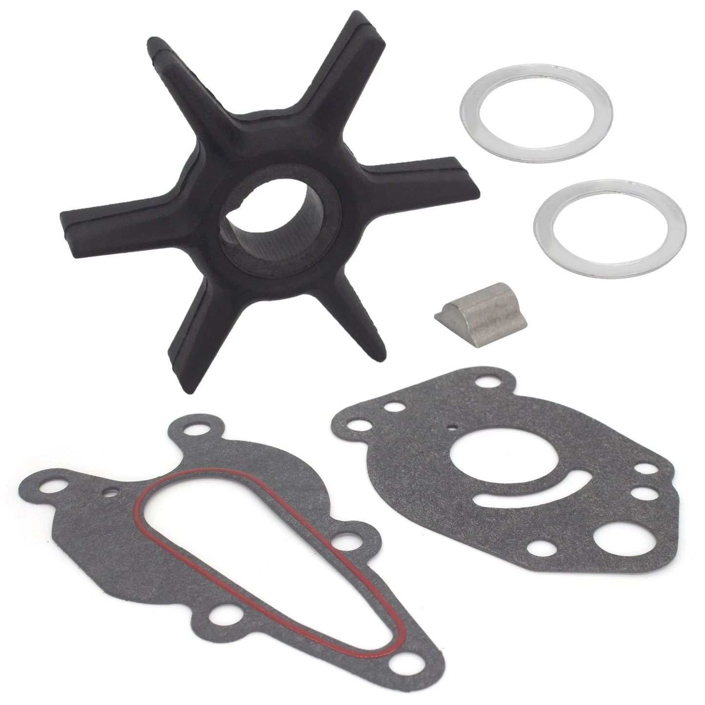 Outboard Water Pump Impeller Kit for Mercury 6-15HP (47-42038)