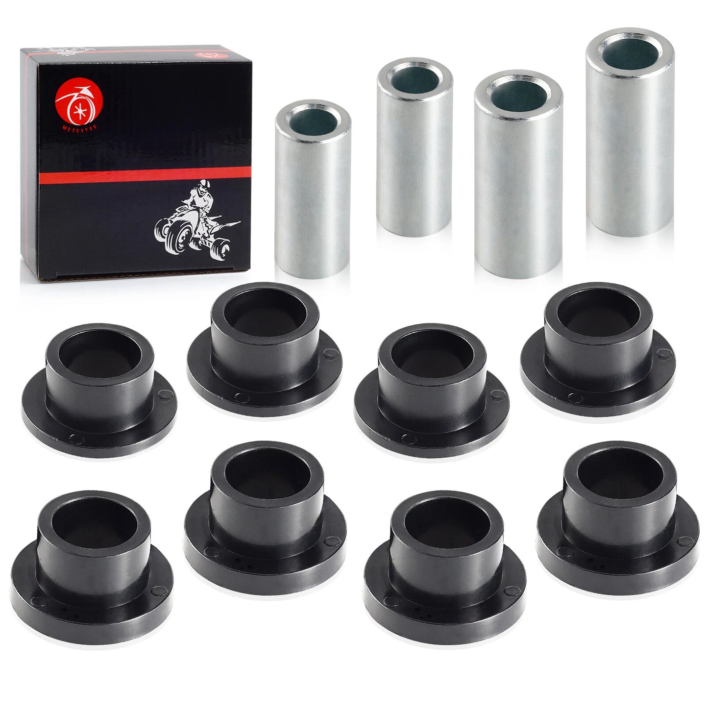 Front Shock Bushing Sleeve Kit for Polaris RZR 800/570 Trail/S 2008-2022