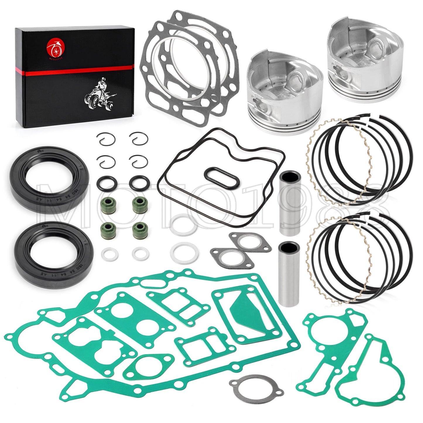 Engine Top End Rebuild Kit for Kawasaki Mule KAF620 (STD)
