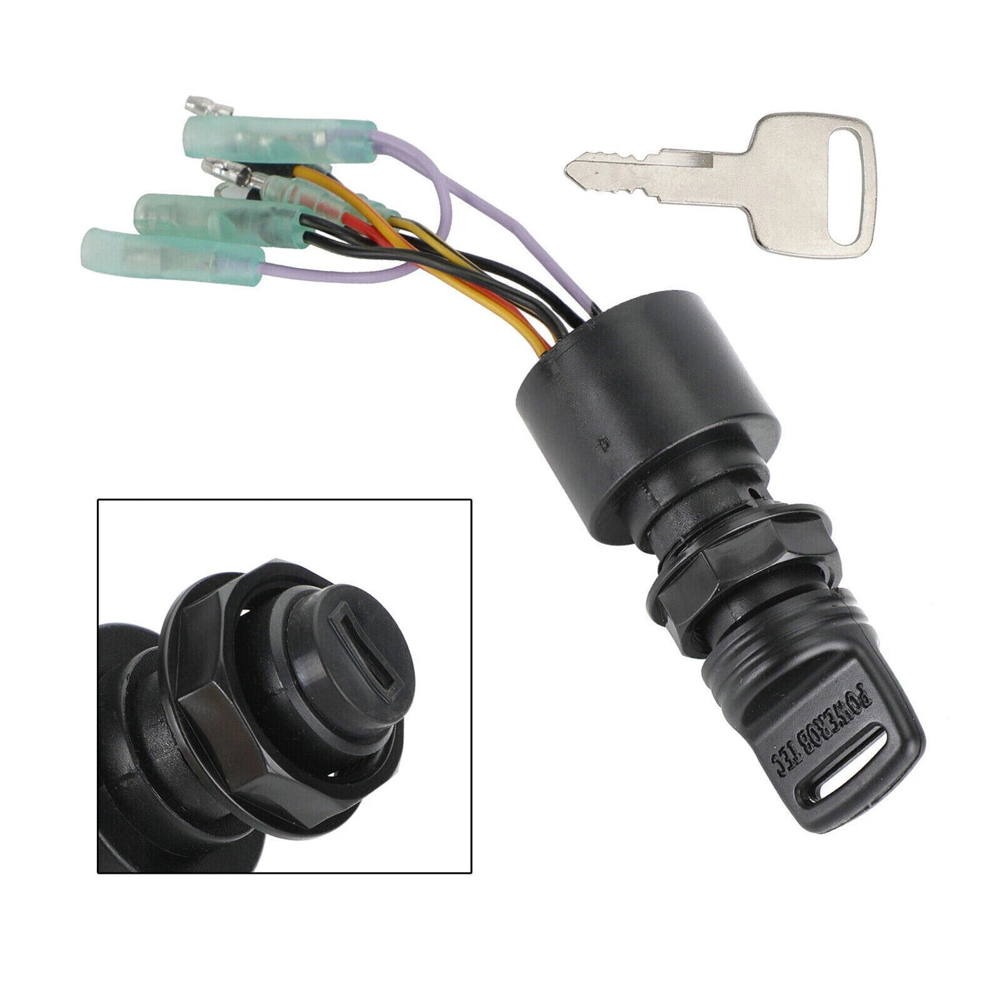 Boat Ignition Key Switch for Mercury Outboard Control Box Motor New