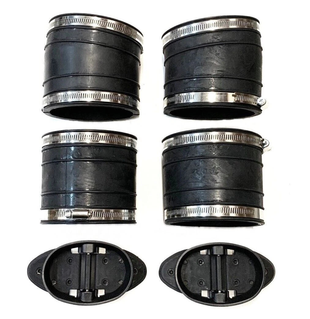 Exhaust Y-Pipe Hose Bellows Kit for Mercruiser 1998-Up 32-44348T 807166A3