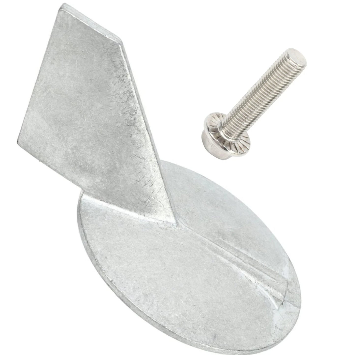 Zinc Trim Tab Anode for Yamaha Outboard 6K1/6K1-45371-02-00 Counter Rotation