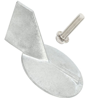 compare product Zinc Trim Tab Anode for Yamaha Outboard 6K1/6K1-45371-02-00 Counter Rotation