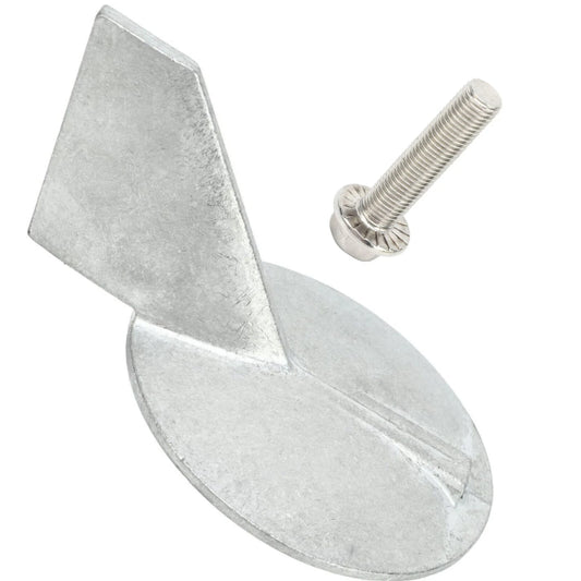 Zinc Trim Tab Anode for Yamaha Outboard 6K1/6K1-45371-02-00 Counter Rotation