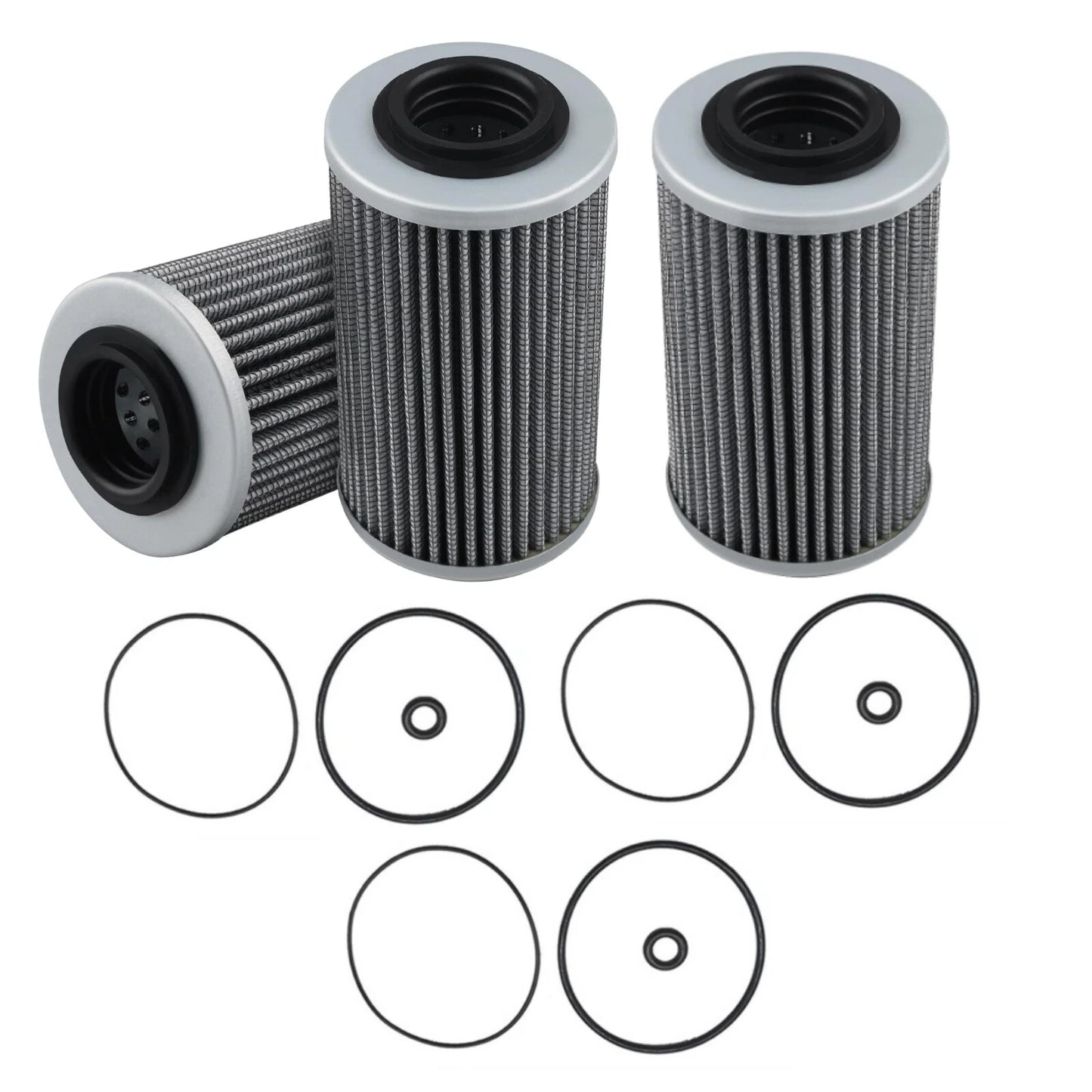 Oil Filter W/O-rings for Sea-Doo GTI/RXT/RXP/GTX 130-300HP 3Pcs