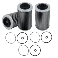 Oil Filter W/O-rings for Sea-Doo GTI/RXT/RXP/GTX 130-300HP 3Pcs