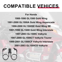 Ignition Coil & Spark Plug Cap for Honda GL1500CD Valkyrie 2001-2003