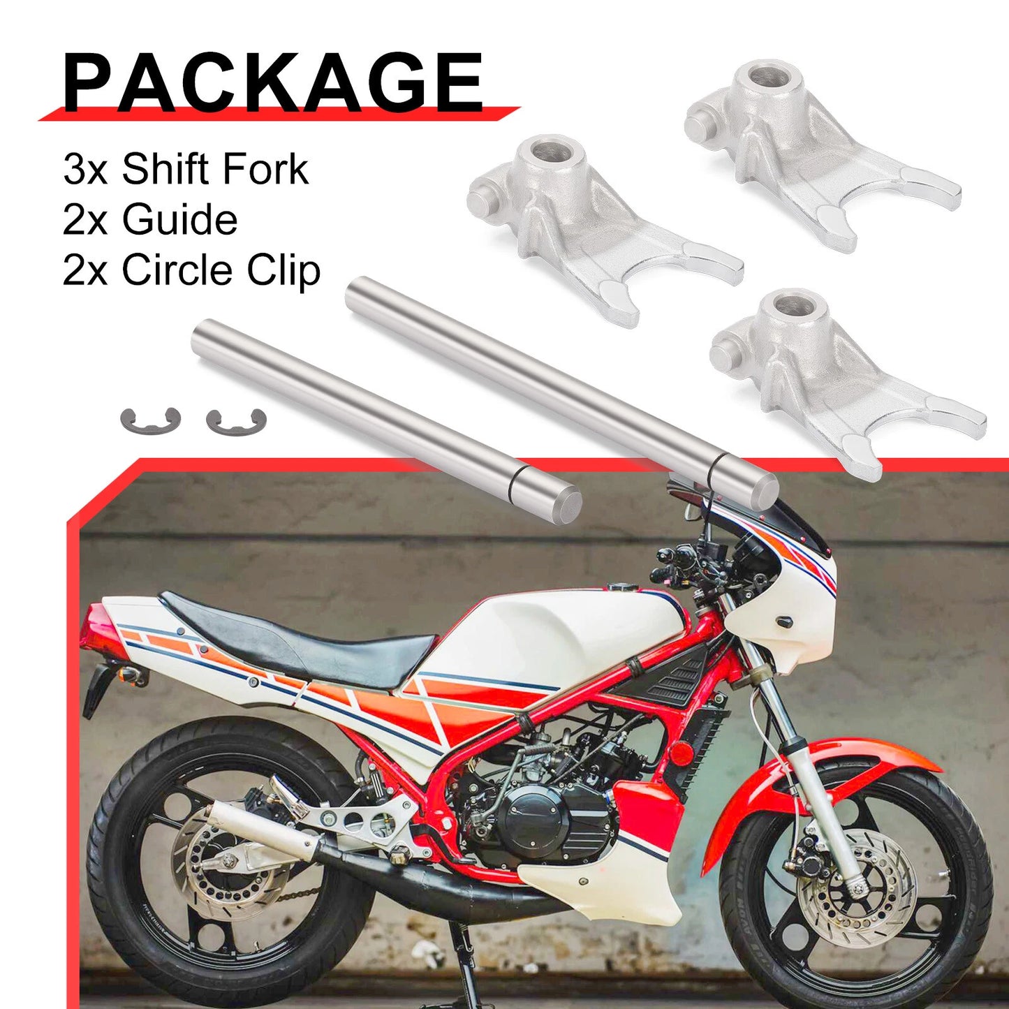 Shift Forks Cam Shifting Transmission for Yamaha Banshee 350 YFZ350 1987-2006