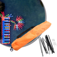 UV Protective Sun Shade for Inflatable Boat, Coated PVC Material