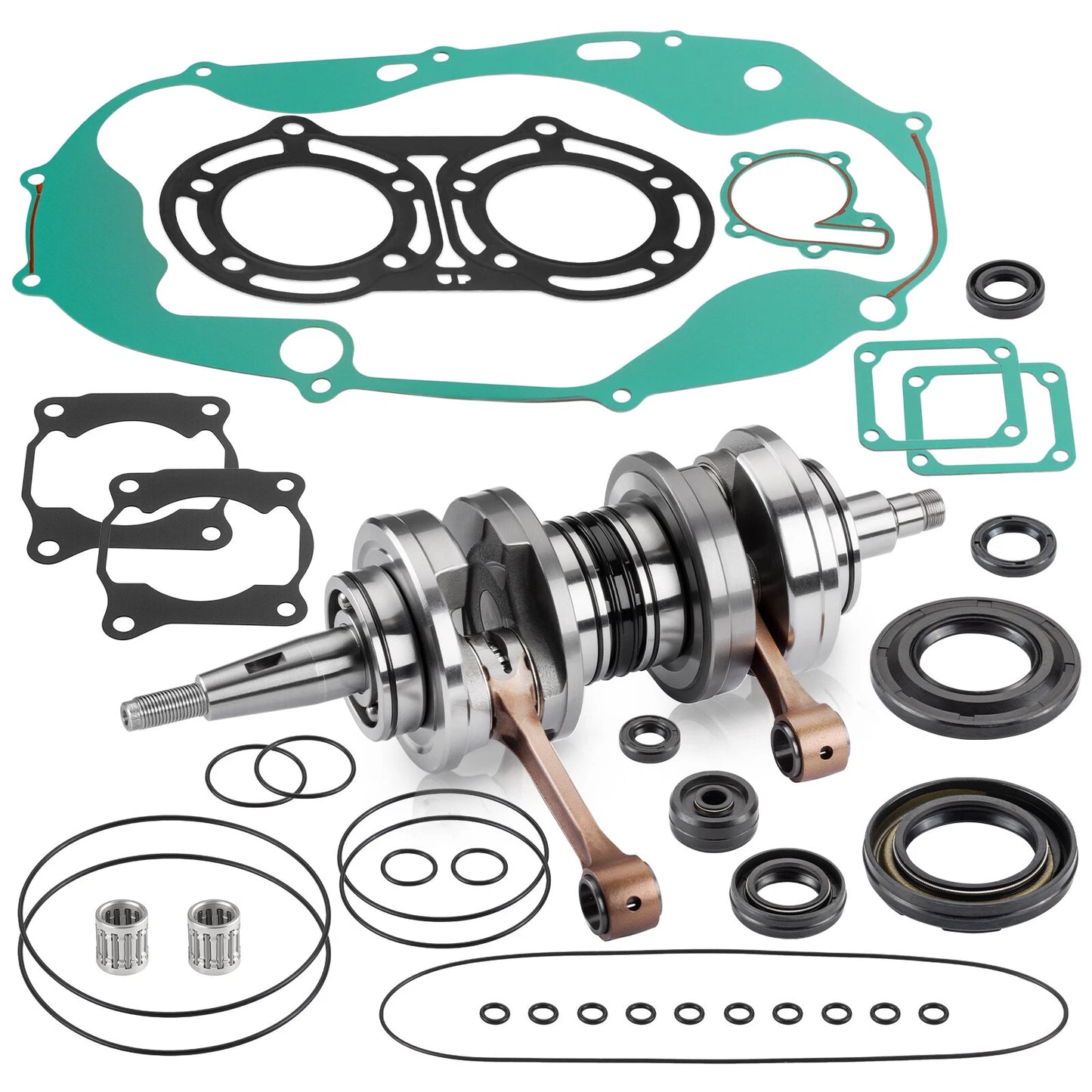 110mm Long Rod Stroker Crankshaft Gaskets for Yamaha Banshee YFZ 350 (1986-2006)