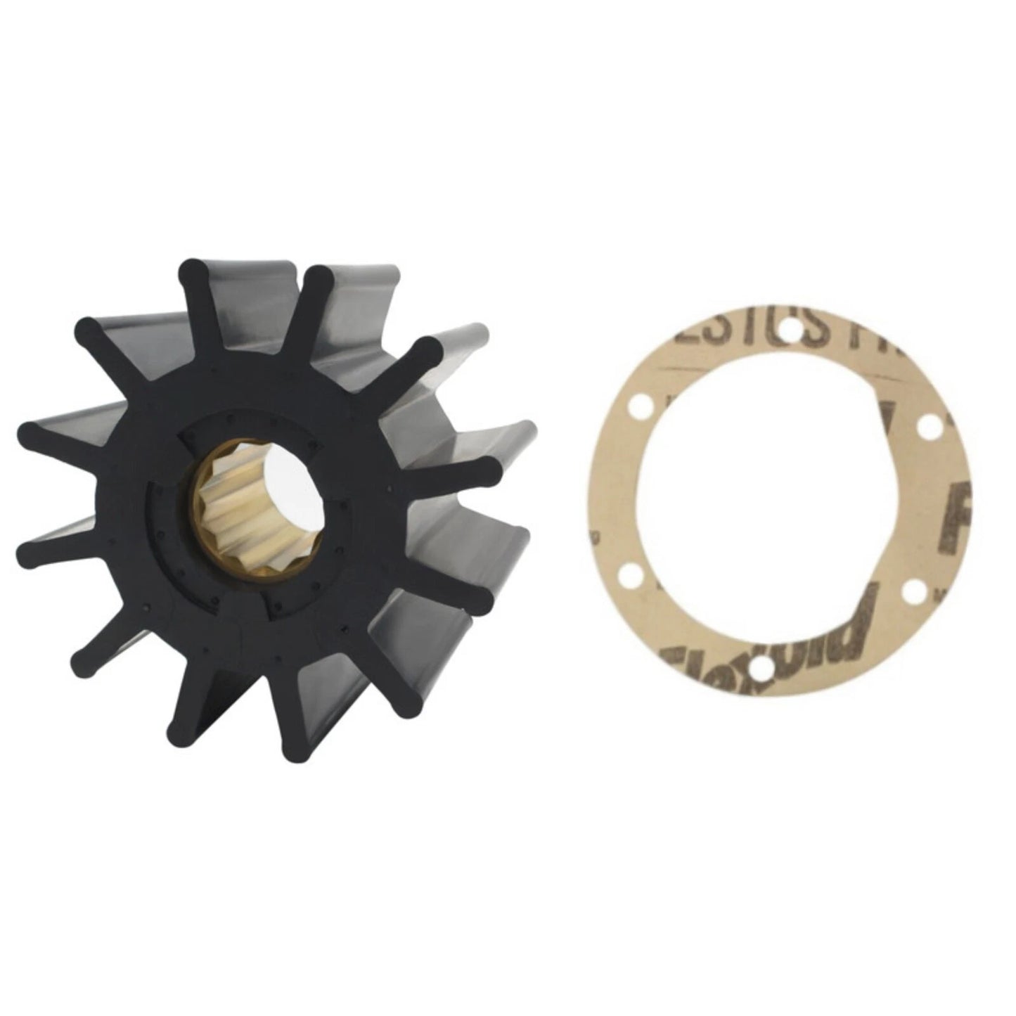 Raw Sea Water Pump Impeller Repair Kit for Jabsco Spline 09-819B