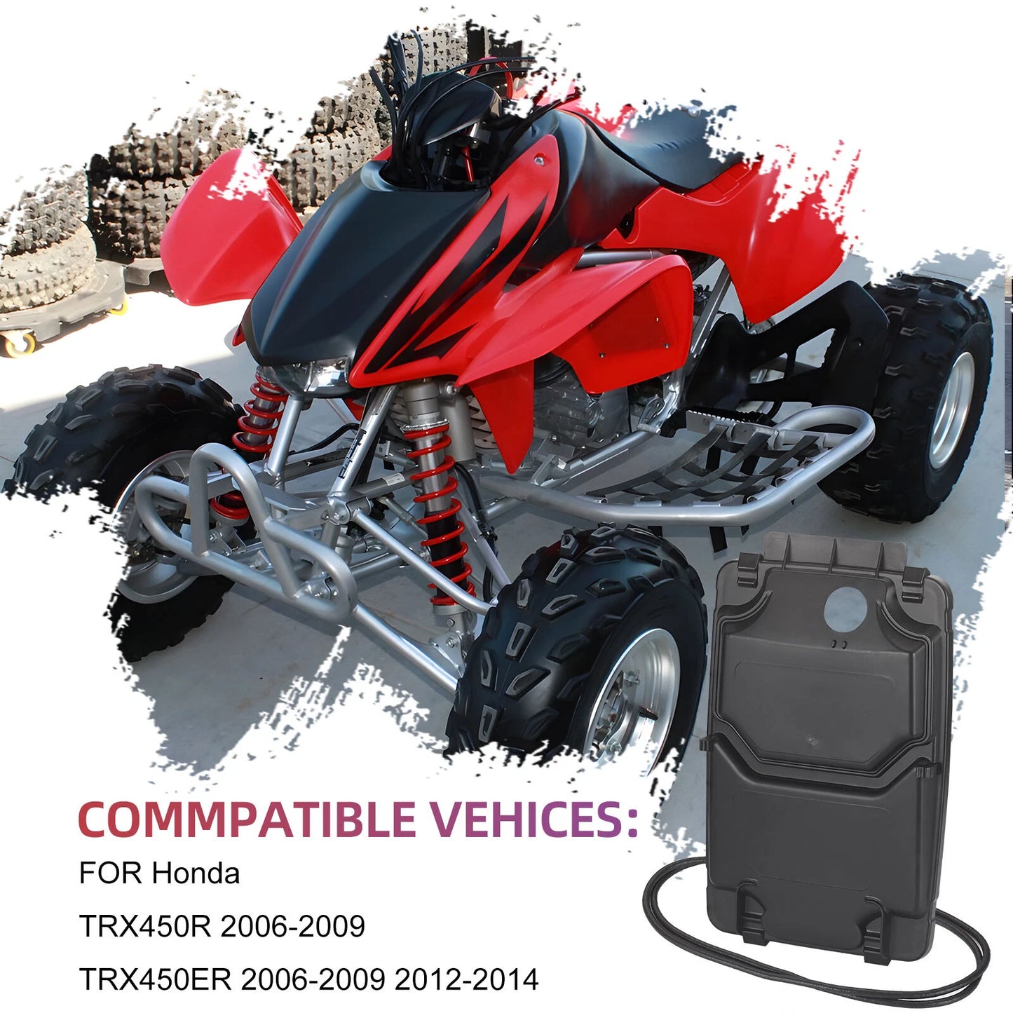 Air Box Cover for Honda TRX450ER/TRX450R 2006-2014 + Seal