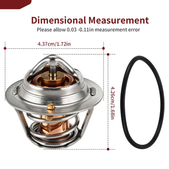 compare product Thermostat w/ O-Ring for Kawasaki Teryx/Teryx4 750 KRT750 KRF750 2008-2013