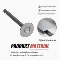 Exhaust + Intake Valve for Club Car 4-Cycle Gas Golf Cart 341cc