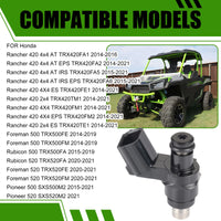 Fuel Injector for Honda Rancher 420 TRX420 (2014-2021) 16450-HR3-A42/A43
