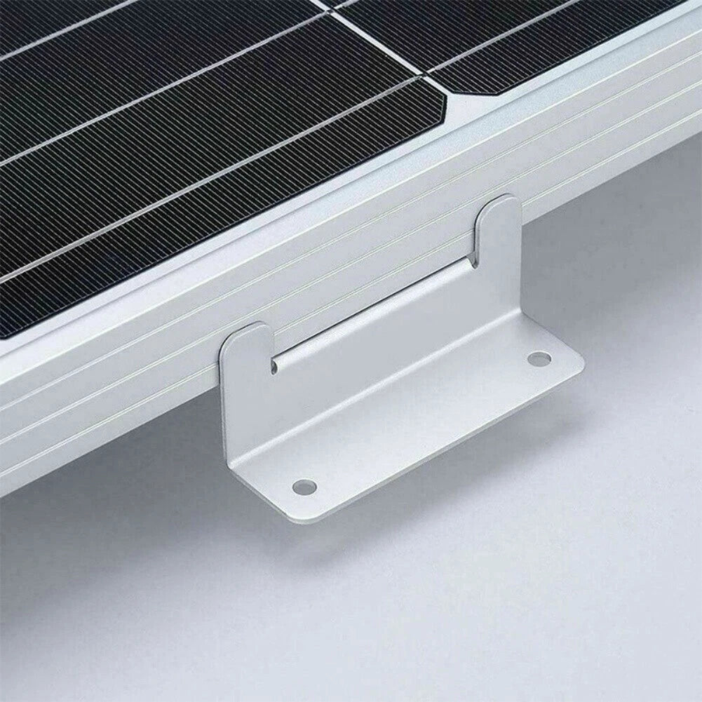 8PCS Aluminum Solar Panel Mounting Brackets for Boats/RVs/Cabins