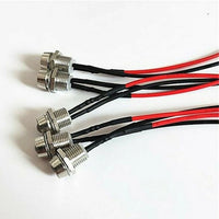 10X Blue 8mm 12V LED Indicator Lamp for Car/Truck/Boat Dash Panel