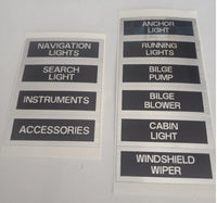 6+ 3 Gang Fused Marine Switch Panel, Splash Proof, 12/24V, for Various Brands