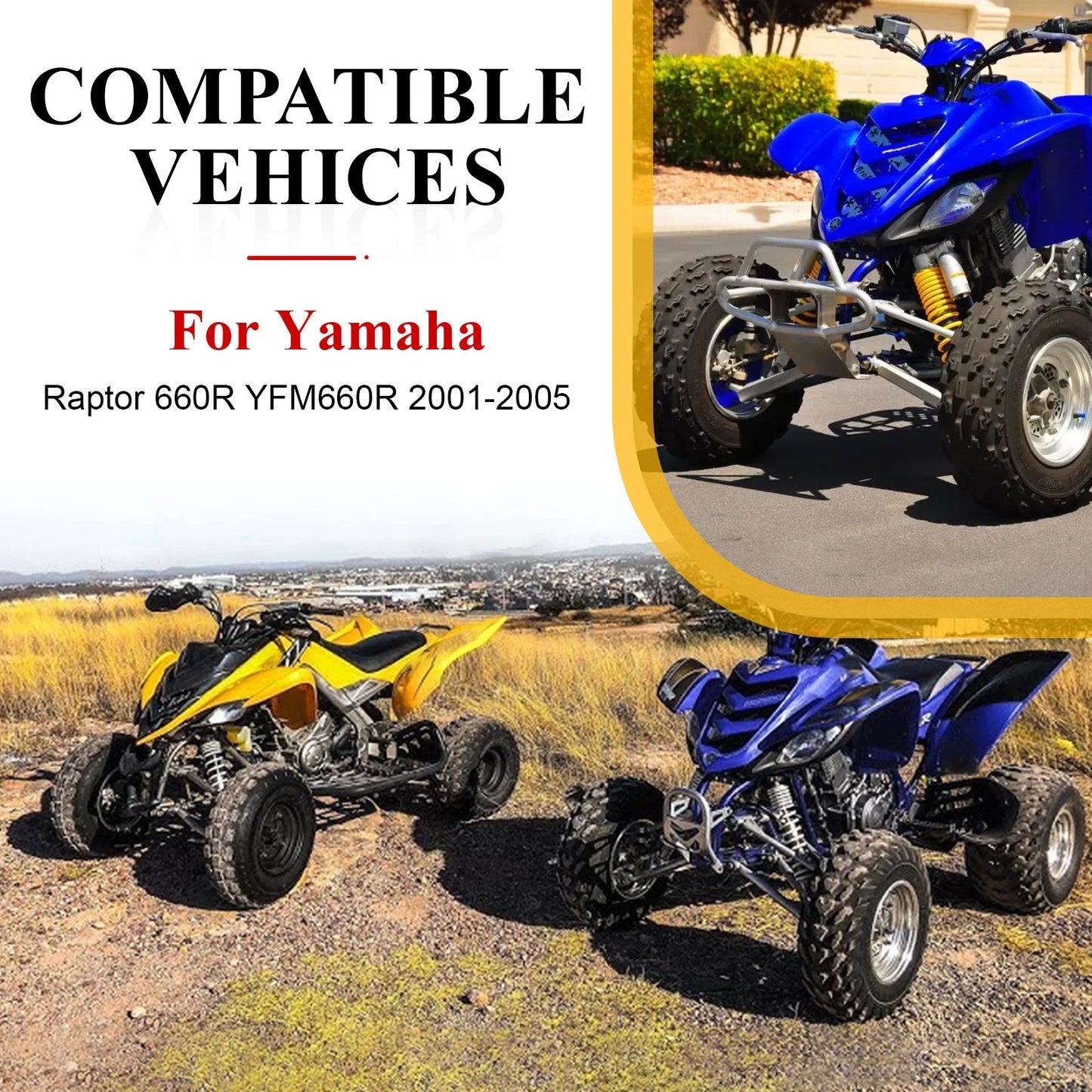 Air Box Lid Cover Seal for Yamaha Raptor 660 R (2001-2005)