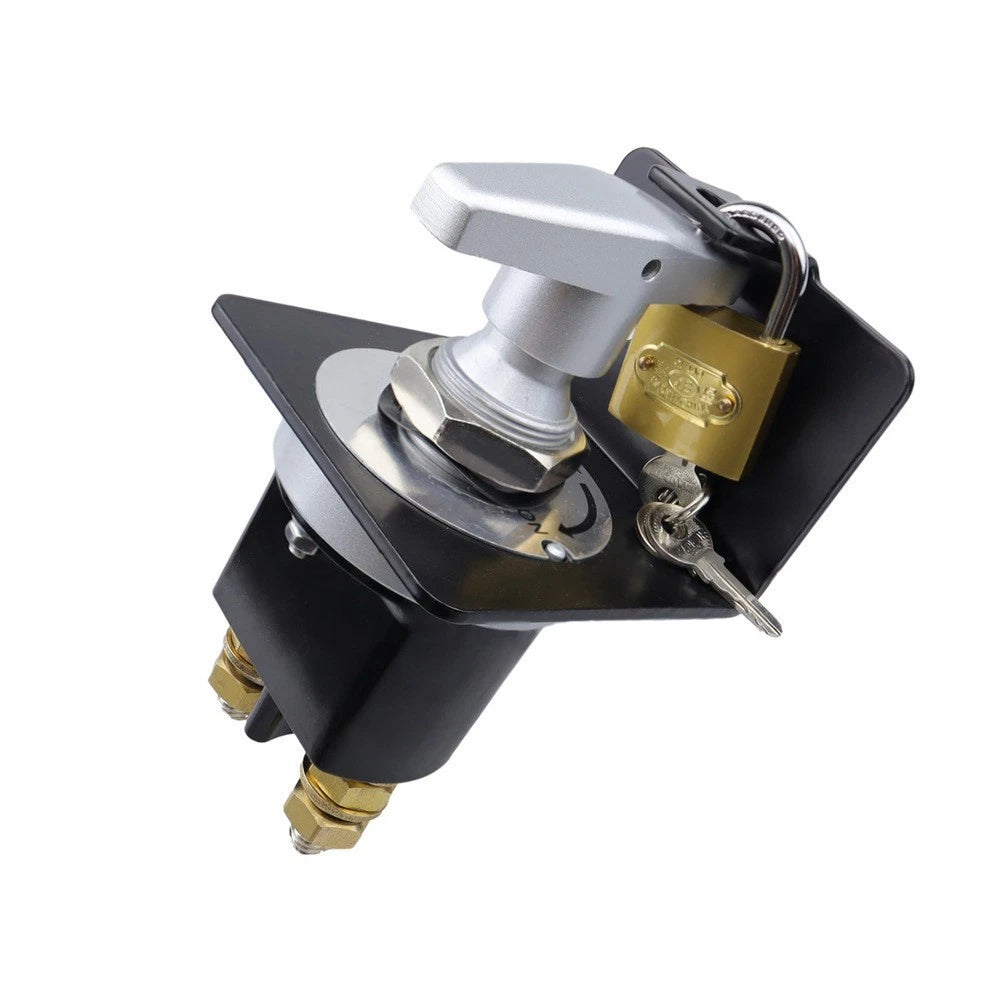 Battery Isolator Switch for RVs/Trucks/Boats with LockOut Feature