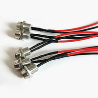 10 Pieces 8mm LED Indicator Lamp Warn Light for Car/Boat Dash Panel