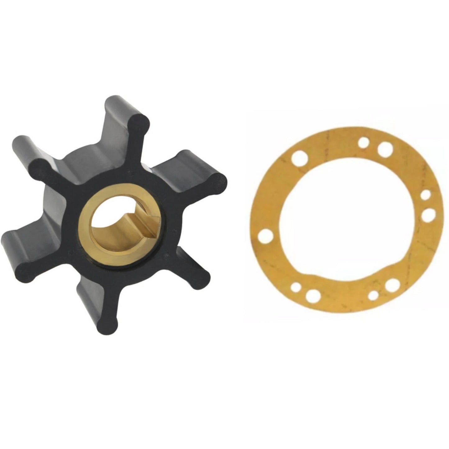 Flexible Impeller with Gasket for Jabsco Yanmar 124223-42092